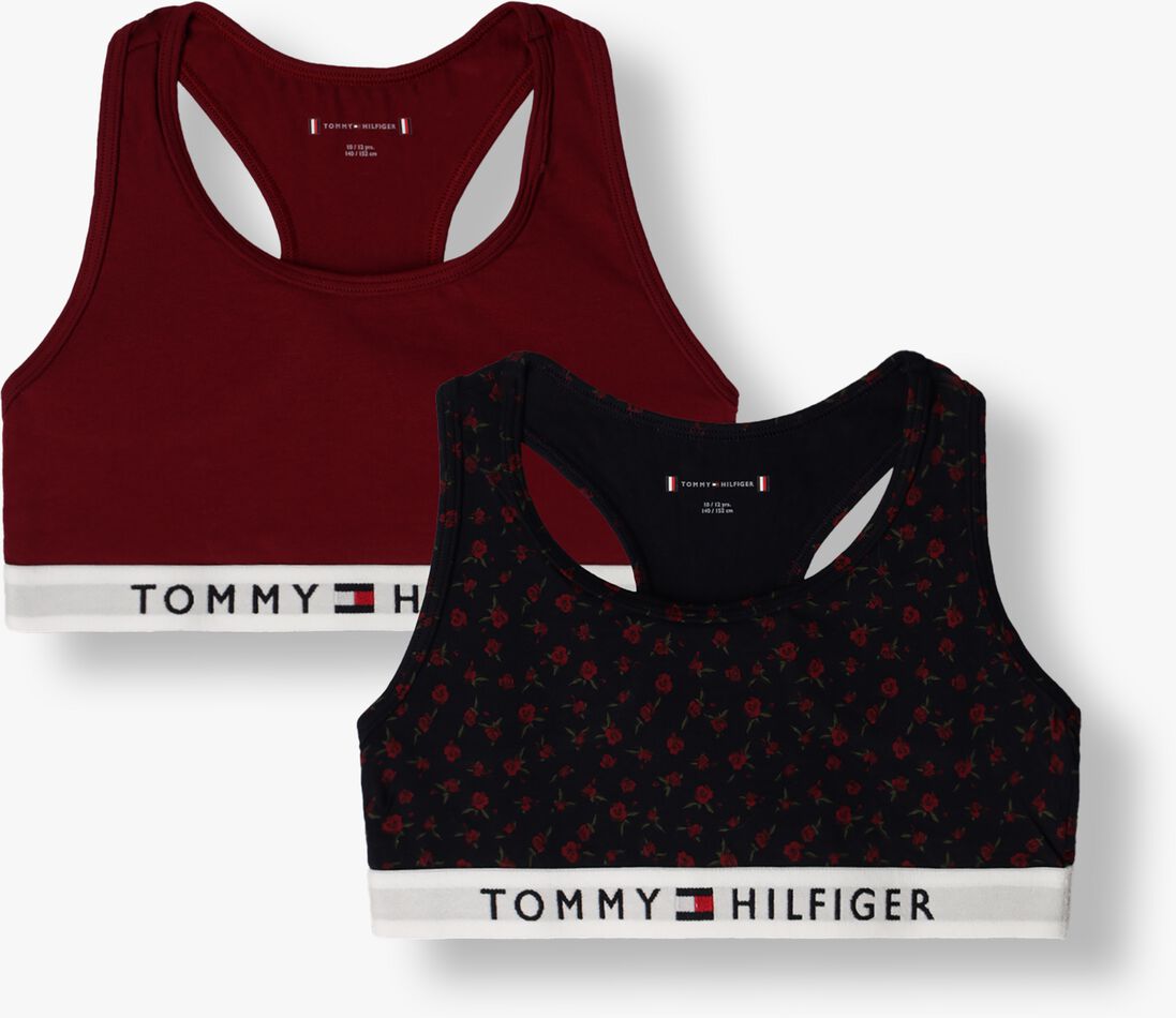 TOMMY HILFIGER UNDERWEAR roze tommy hilfiger underwear  2p bralette print
