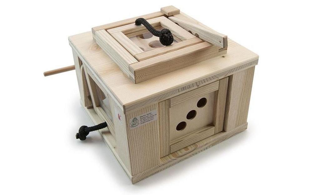Strategie-Spiel Tresor Tresor<br>Holzspiel für 