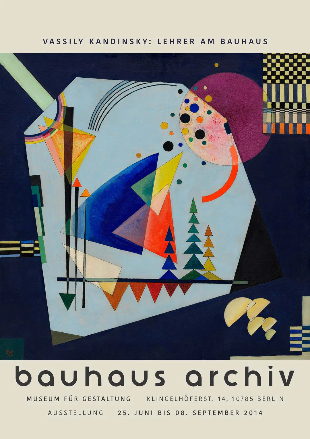 Drei Klänge von Wassily Kandinsky Ausstellung