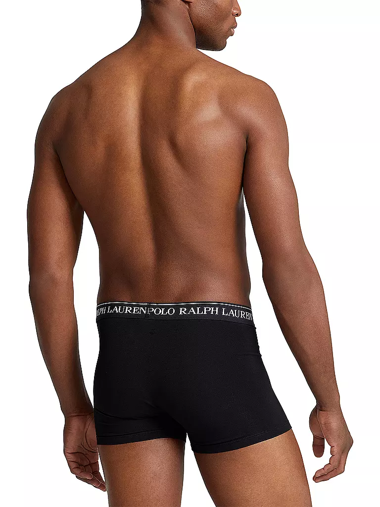 POLO RALPH LAUREN Pants 5-er Pkg gemustert schwarz
