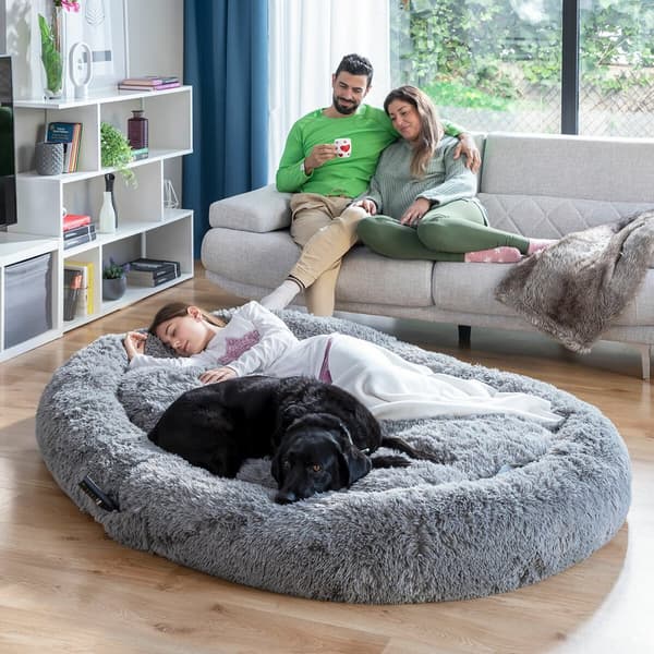 Hundeseng for mennesker | Human Dog Bed XXL InnovaGoods Grey