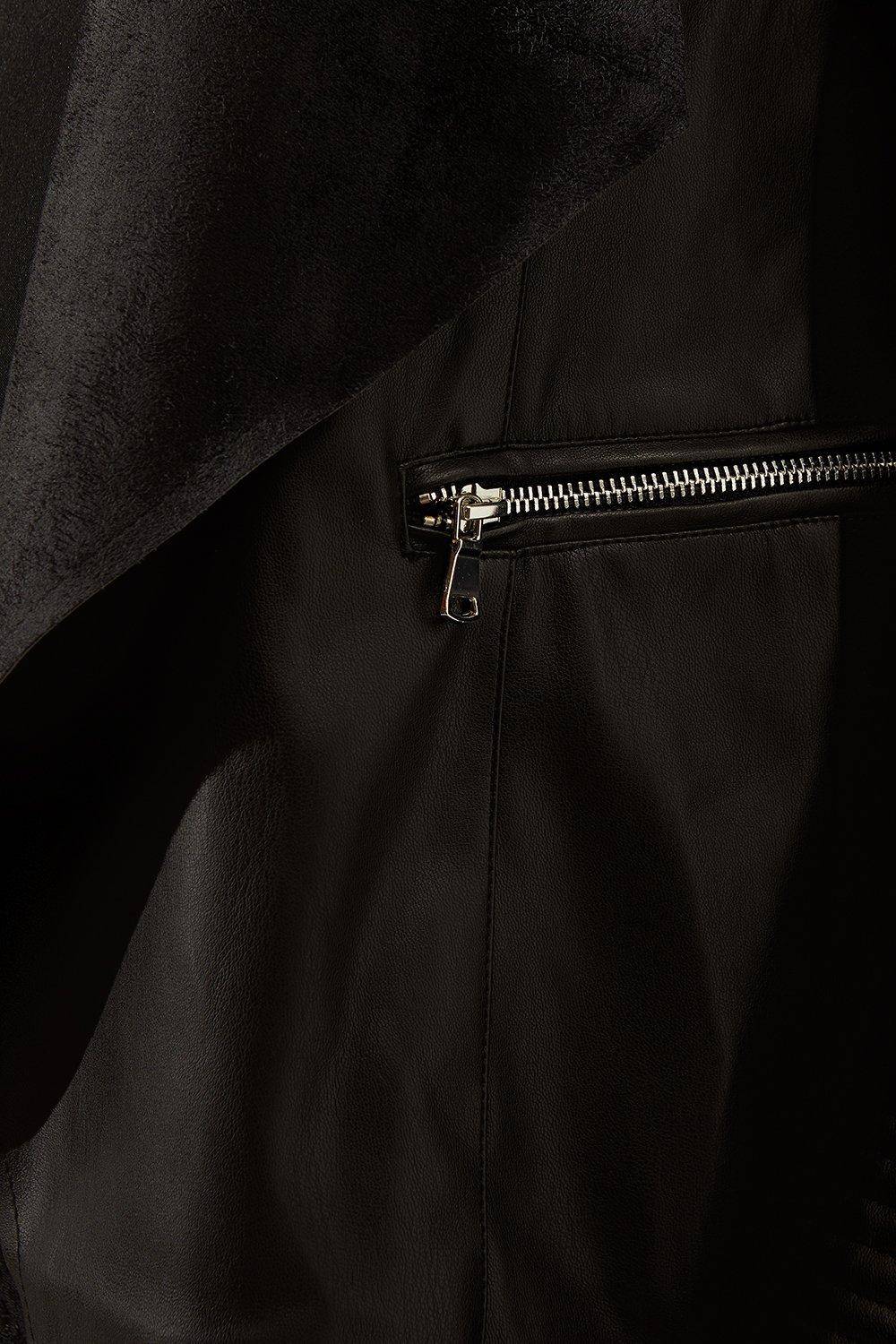 Wallis Veste Cascade en synthétique Noir