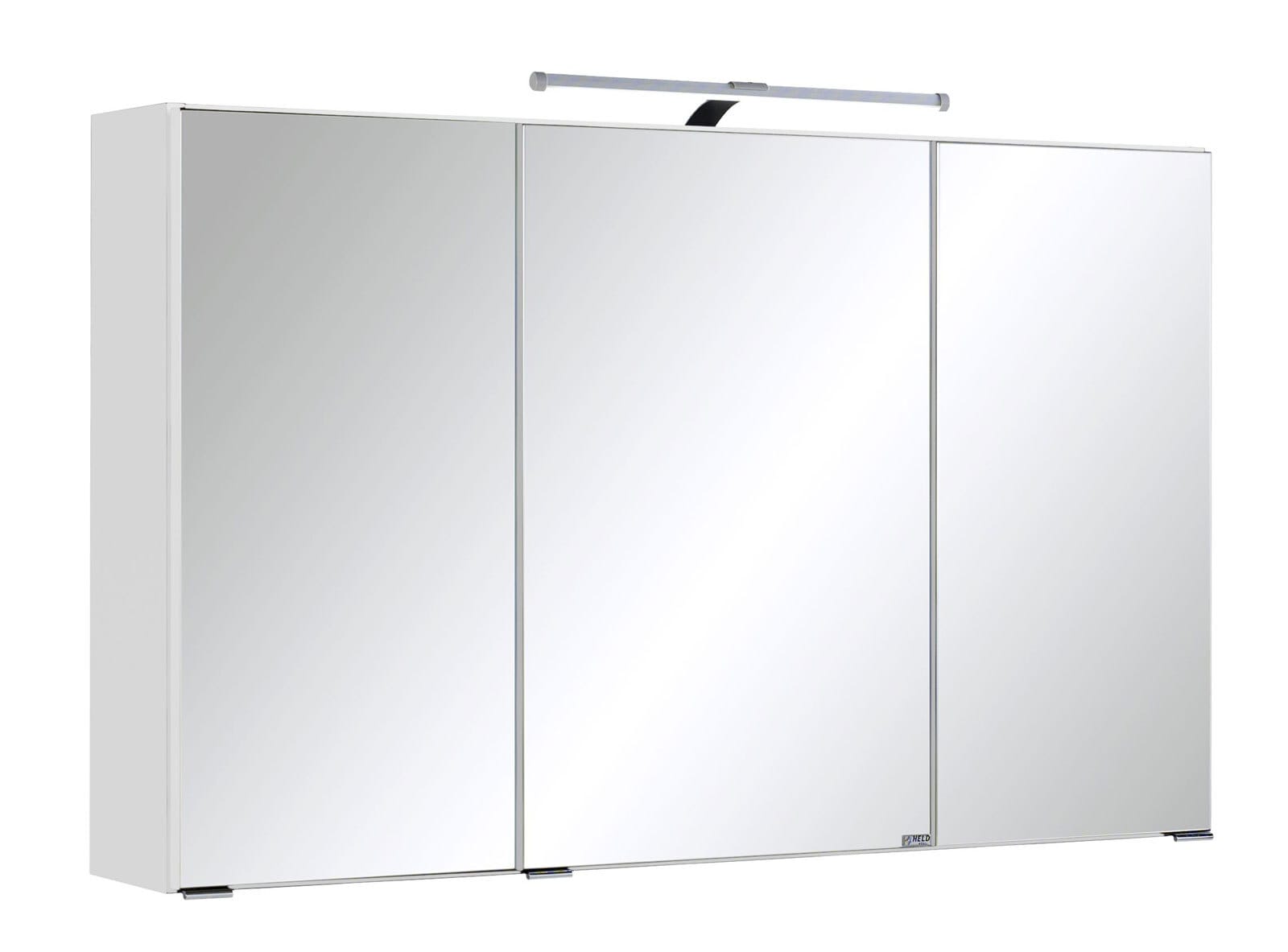 Spiegelschrank CARDIFF 100 x 64 cm Weiß