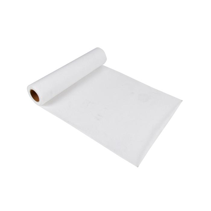 CHEMIN DE TABLE 30CMX7.2M BLANC