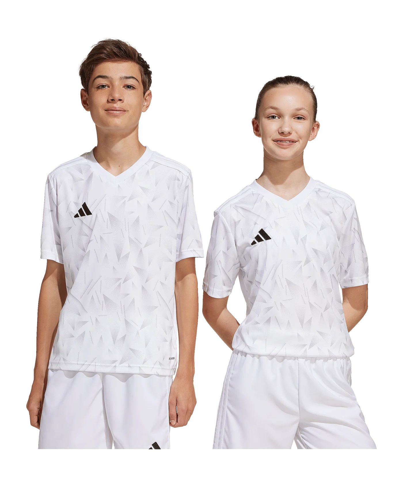 adidas Team Icon 25 Trikot Kids Weiß