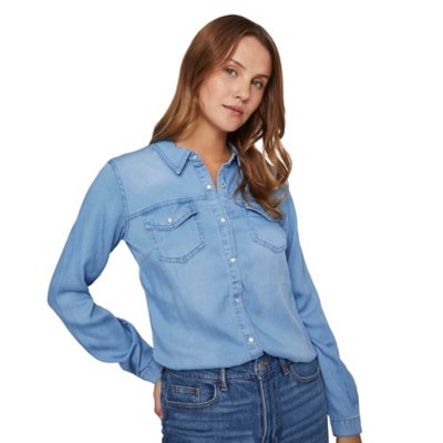 Chemise à manches longues femme Vibista Noos VILA