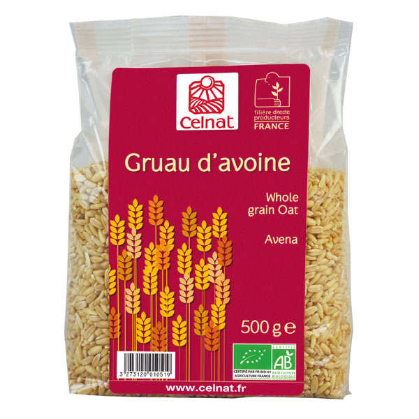 Gruau d'avoine bio