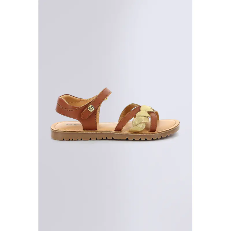 Betty Camel or SANDALES Cuir Fille
