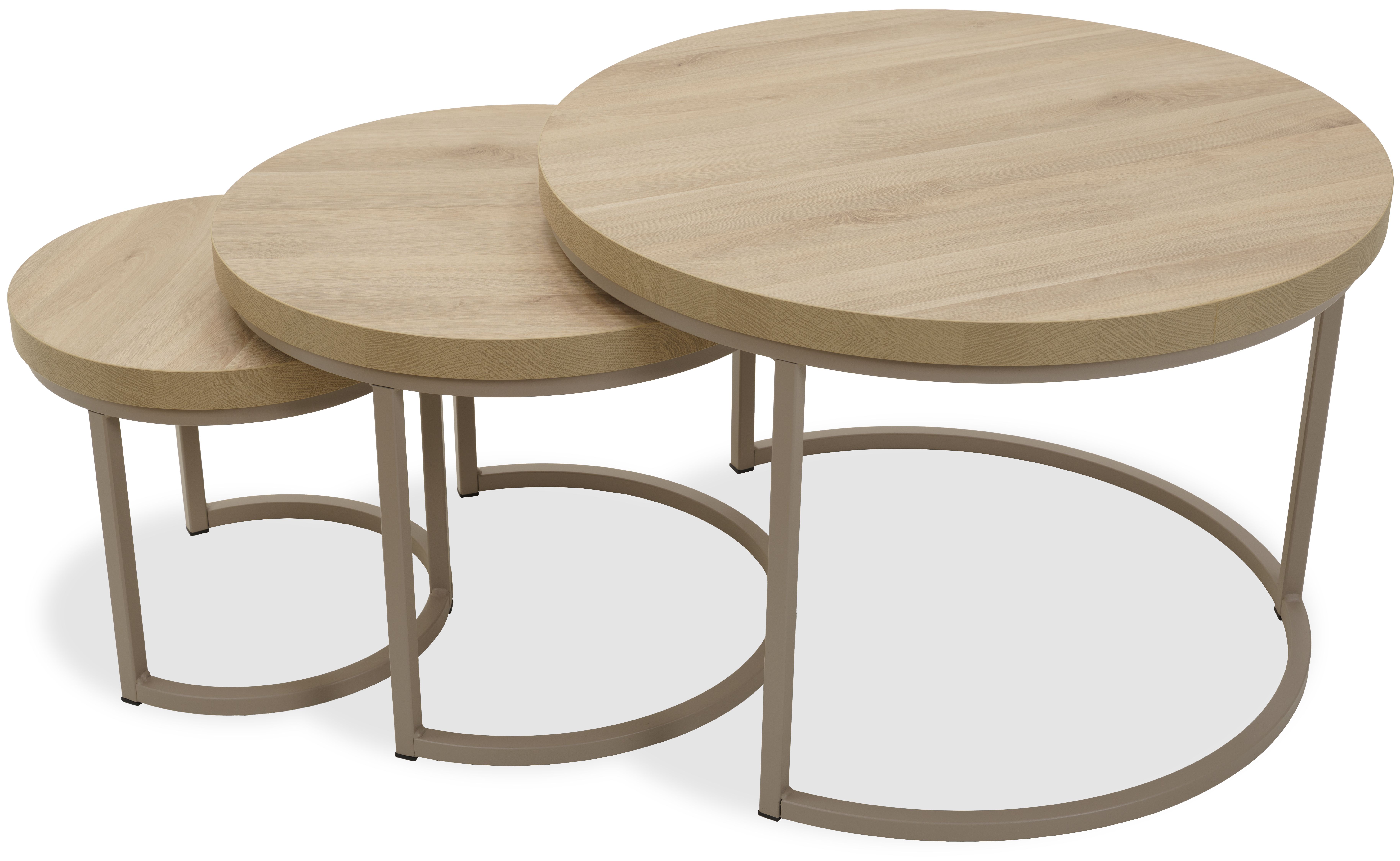 Salontafelset Hugo ⌀75  x H51 cm