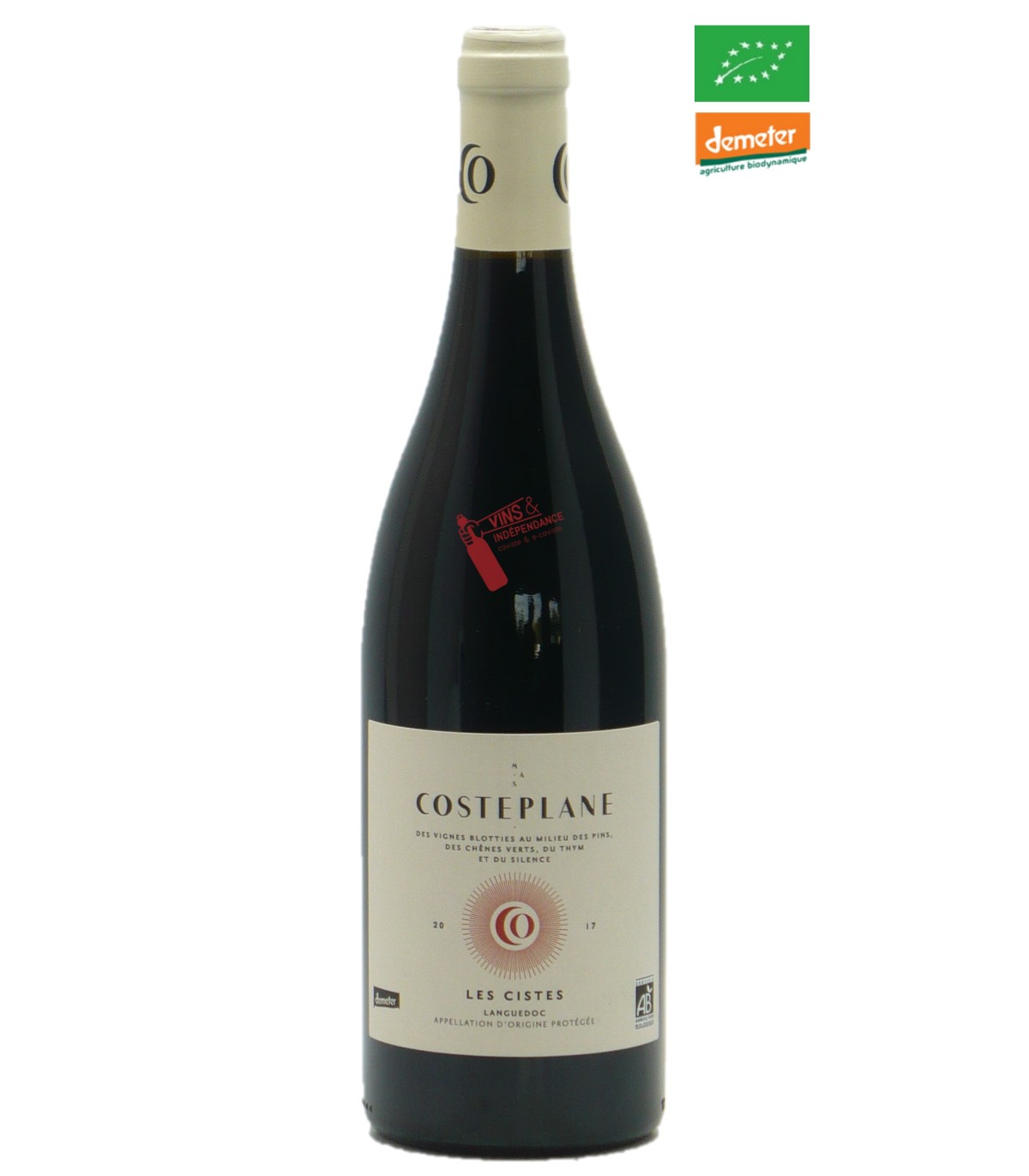 Domaine Costeplane AOC Languedoc les cistes 2017