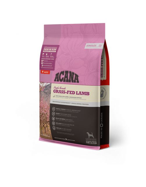 Acana Singles Grass-Fed Lamb Lam&Appel - Hondenvoer