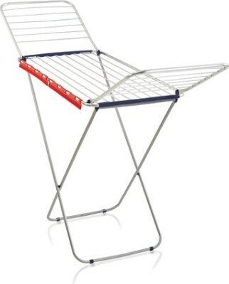 Leifheit - Siena 180 Tørrestativ I Metal - 187X55X94 CM - Hvid