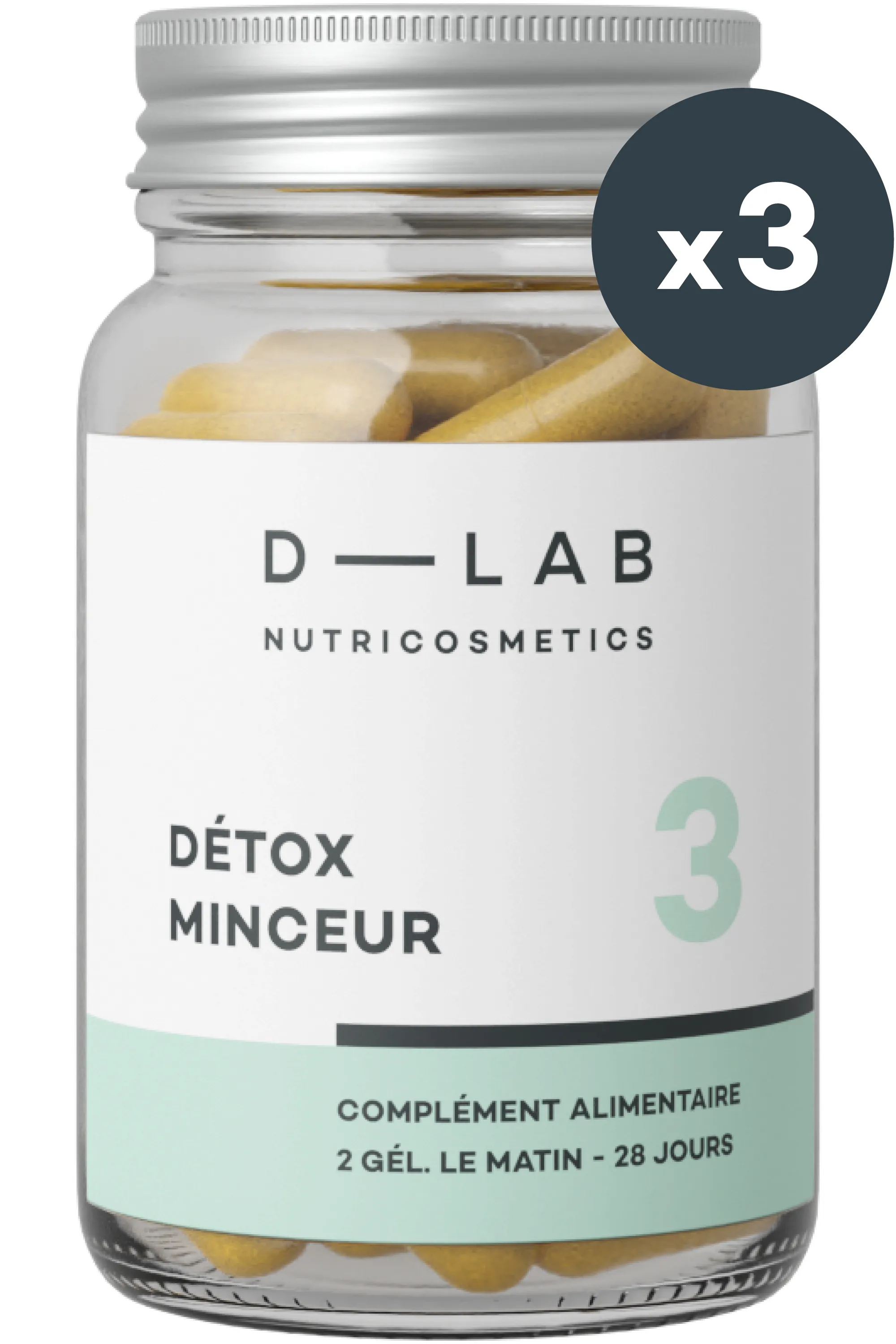 D-LAB Nutricosmetics Complément alimentaire Détox Minceur