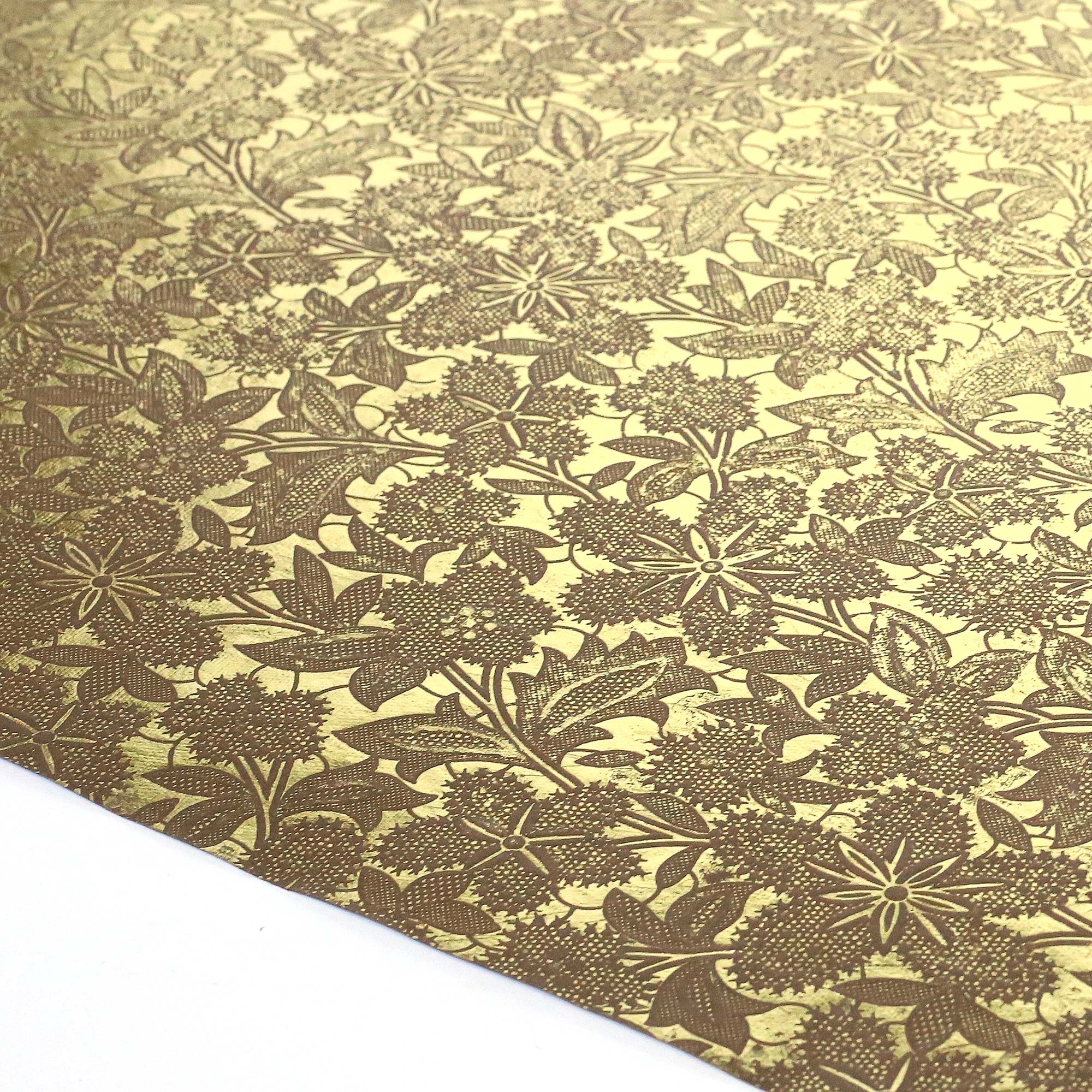 Geschenkpapier handgeschöpft, gold, L 50 cm, B 70 cm günstig bestellen