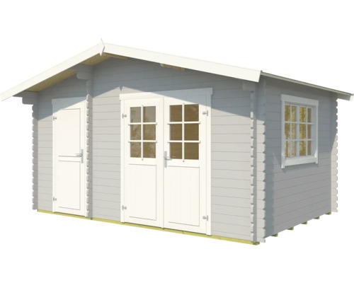 Tuinhuis Keila 34 inclusief vloer, 475,9 x 350 cm, lichtgrijs
