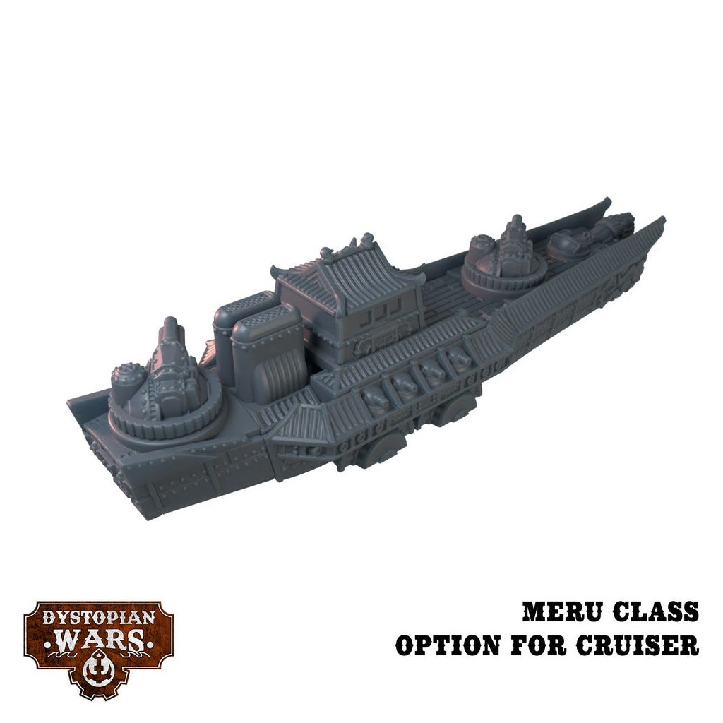 Dystopian Wars: Ning Jing Battlefleet Set
