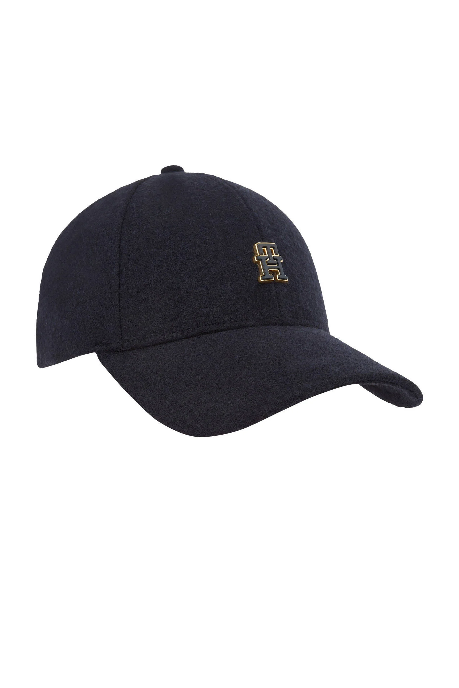 Tommy Hilfiger pet TH Monogram met wol donkerblauw