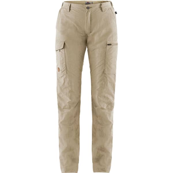 Pantalon randonnée FJALLRAVEN TRAVELLERS MT TROUSERS W LIGHT BEIGE