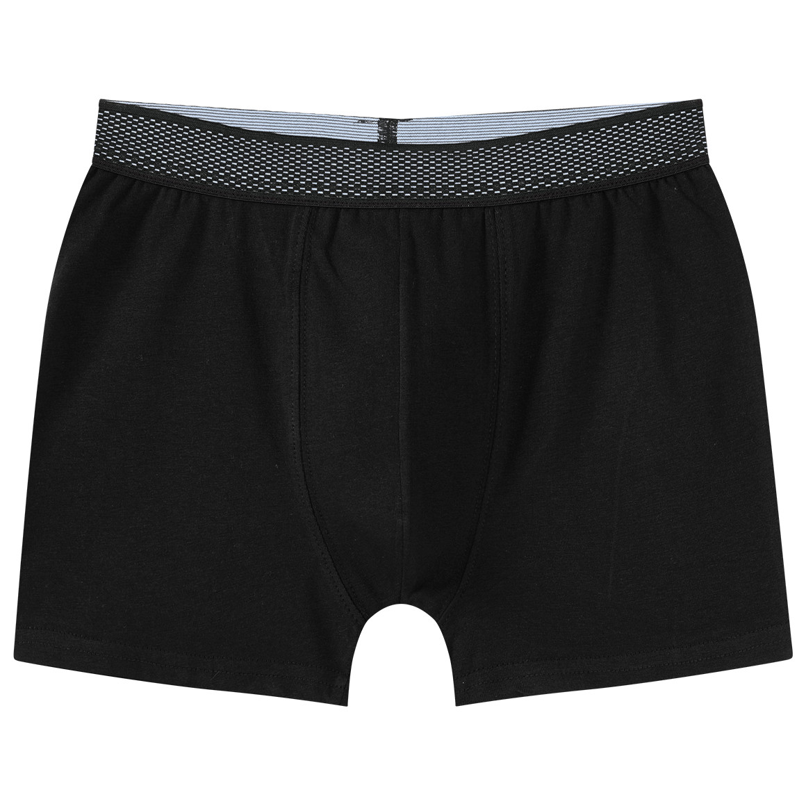 Yigga Jungen Boxer mit Webbund schwarz