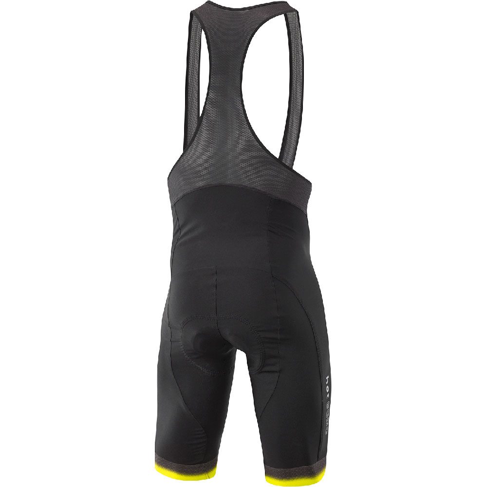 Löffler hotBOND® Trägerhose Herren schwarz lemon