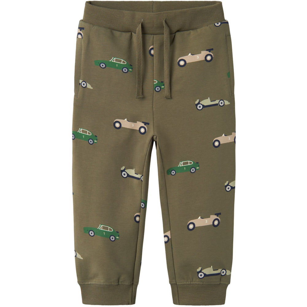 Køb Name It Dusty Olive Brais Regular Sweatpants