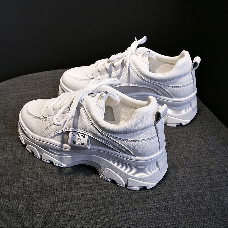 Sleeko - Platformsneakers van imitatieleer