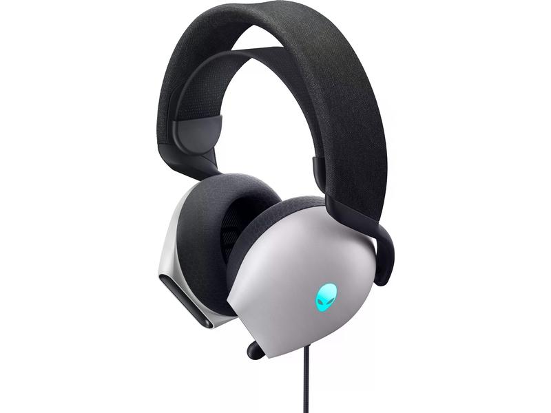 Dell Headset Alienware AW520H-W-DEAM Schwarz/Weiss Komfortables Gaming-Headset für PC und Spielkonsolen