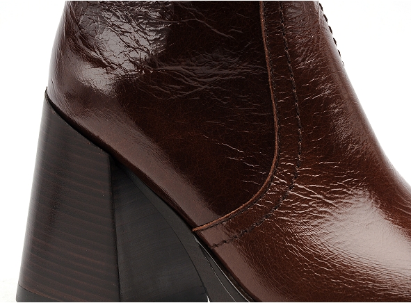 Alpe boots bottine talons femme 2761 marron