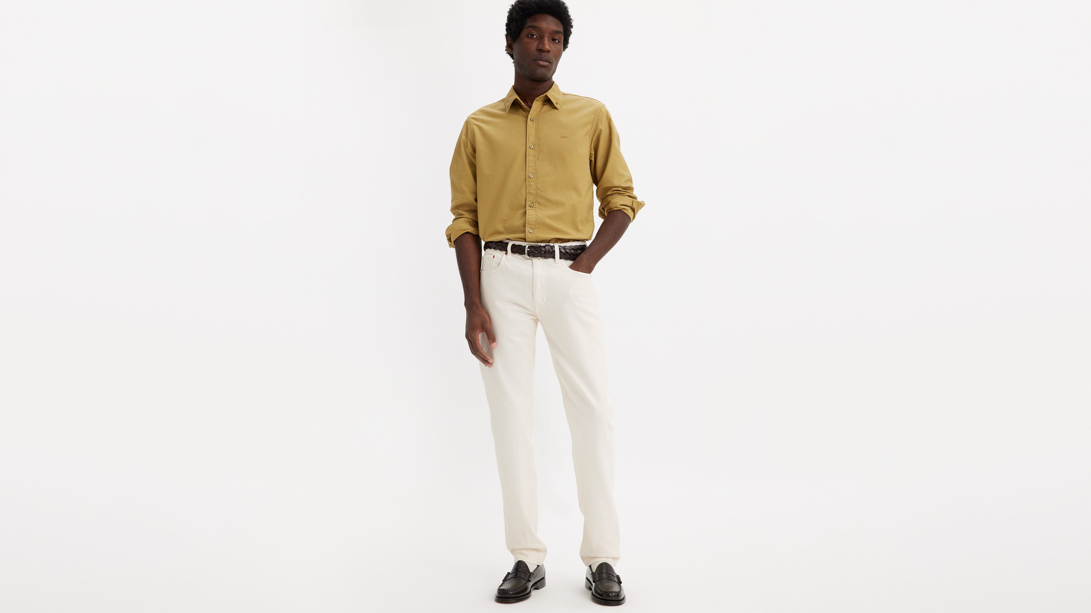 Jean 502™ fuselé - Why So Frosty Garment Dye - Beige