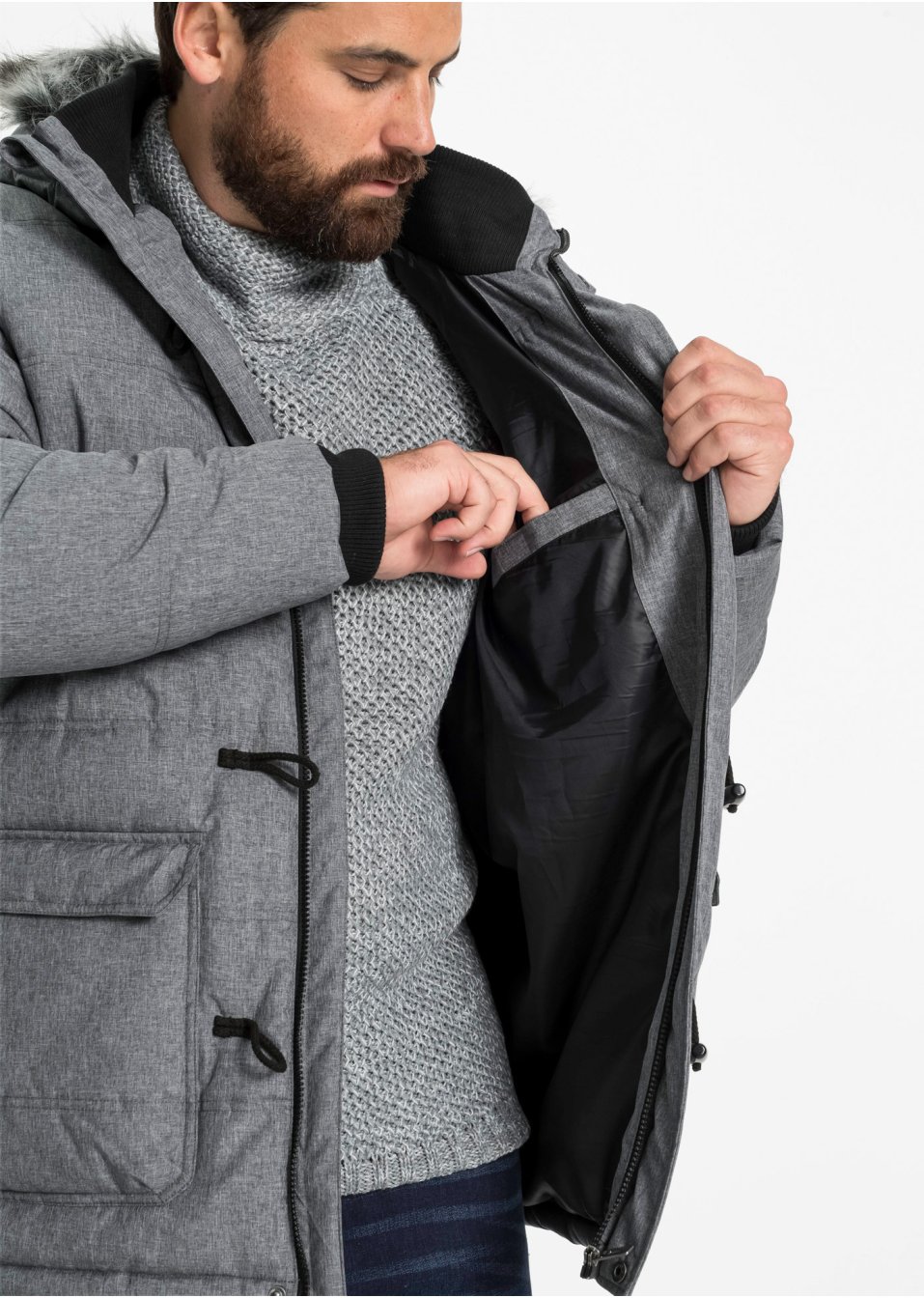 Veste d'hiver fonctionnelle matelassée