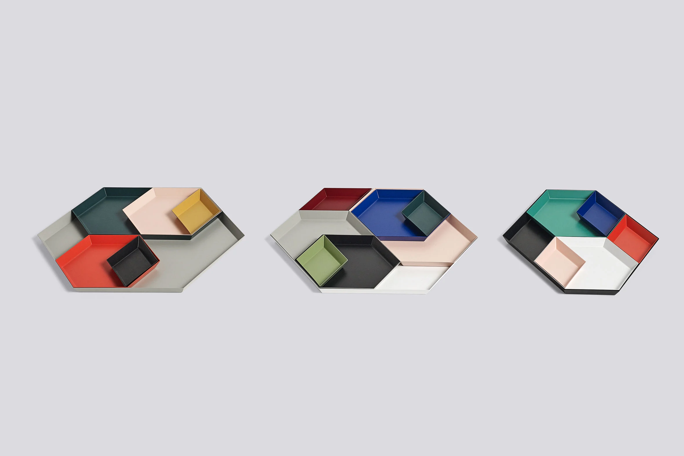 KALEIDO SMALL - Plateau métal | Blanc
