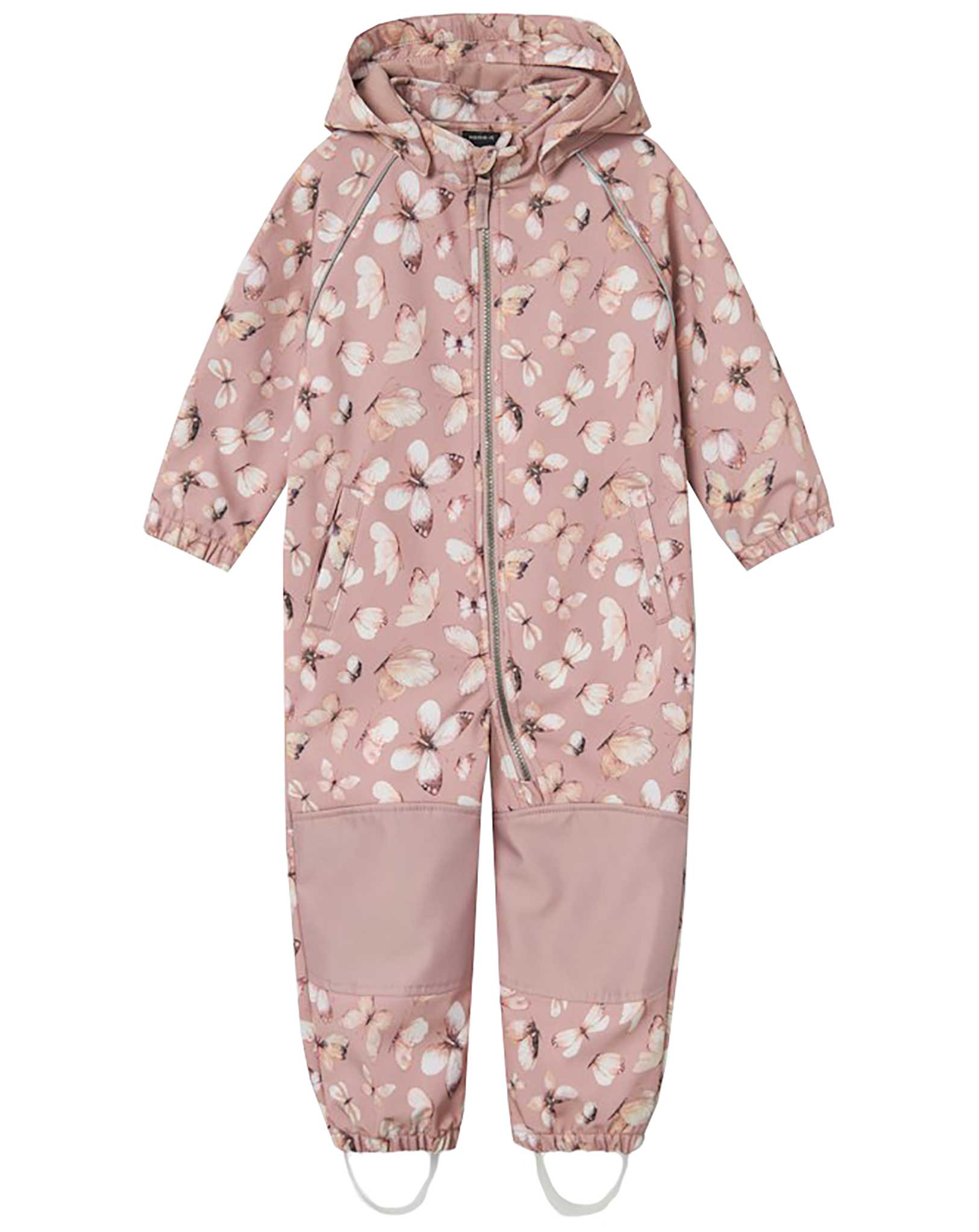 Softshell-Overall NMFALFA08 SCHMETTERLINGE in deauville mauve