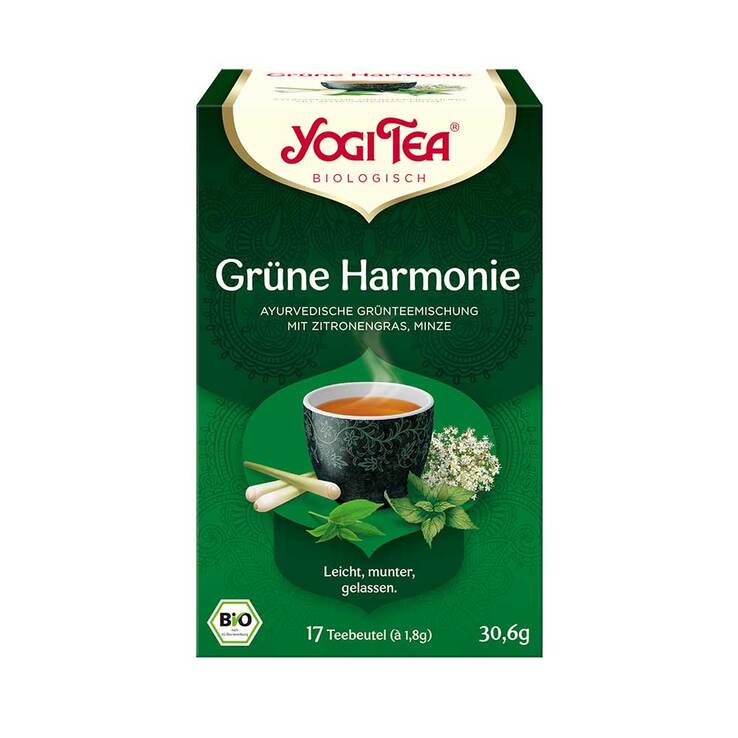 Yogi Tea Grüne Harmonie Bio, 17X1.8 g