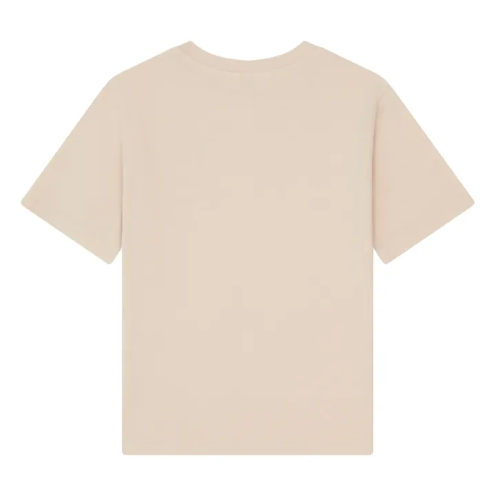 Hundred Pieces T-shirt Manches Courte Coton Bio | Beige