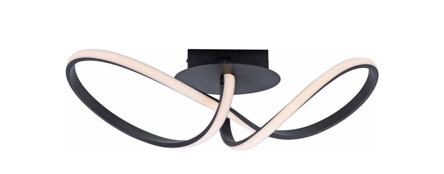 LED-Deckenleuchte Maria 61x27x24,5 cm schwarz