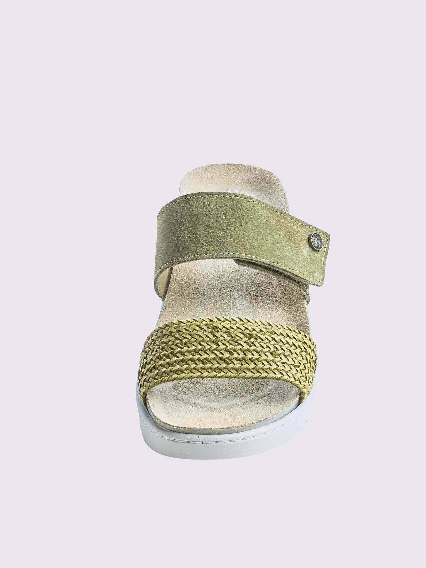 Chaussons cuir vachette