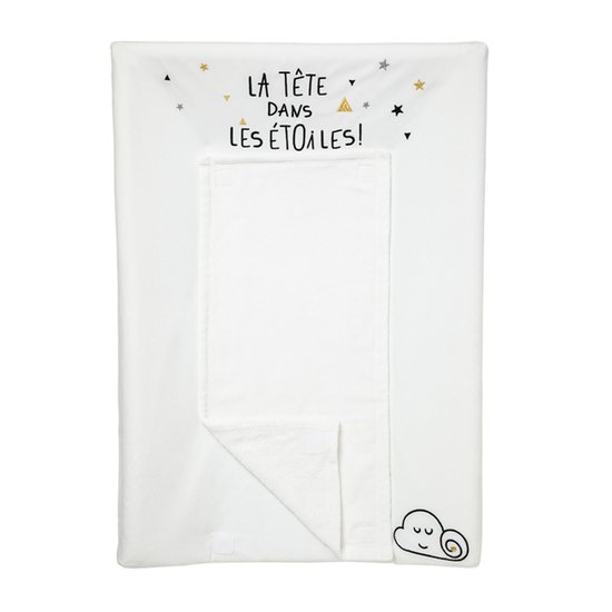 Etoiles filantes matelas à langer et serviette   de               Little Band