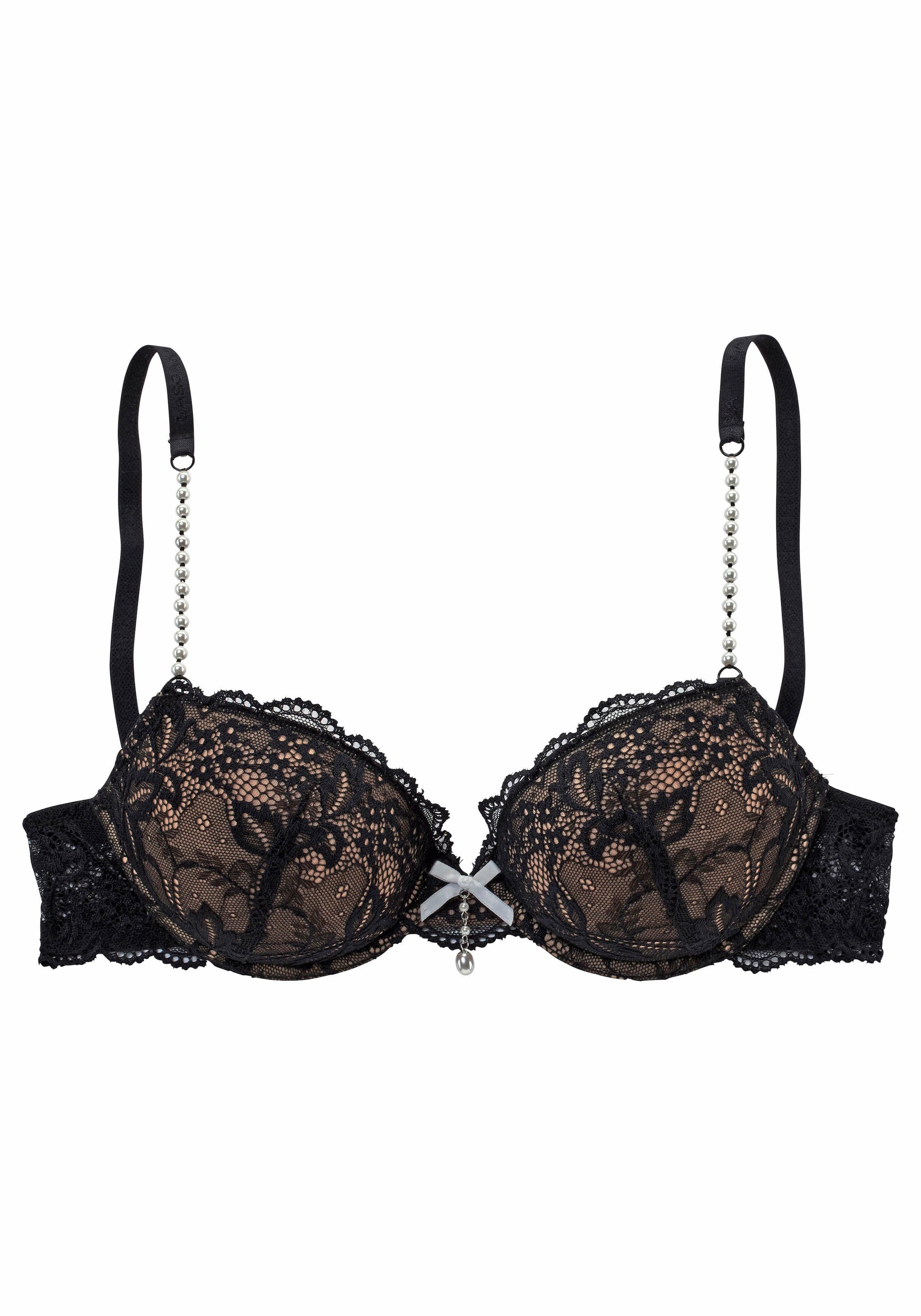 LASCANA Push-up-BH , mit femininen Perlendetails, sexy Dessous