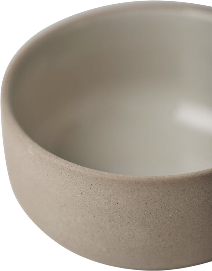 Studio About BOWL, MEDIUM, 2 PCS, GLAY SAND, GLAZE LIGHT GREY, 12565SG 131