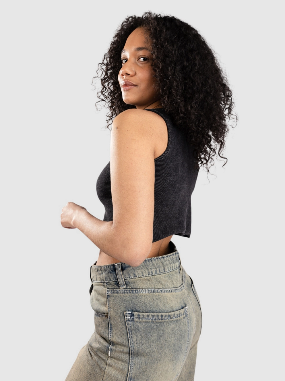 Freeworld Laney Tank Top caviar