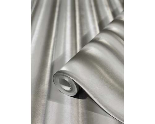 Vliesbehang 54840 Glööckler Imperial strepen grijs zilver