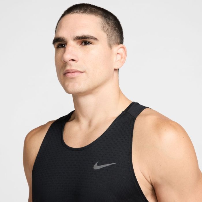 Nike Herre Singletter Dri-FIT ADV Stide Tank Top Sort