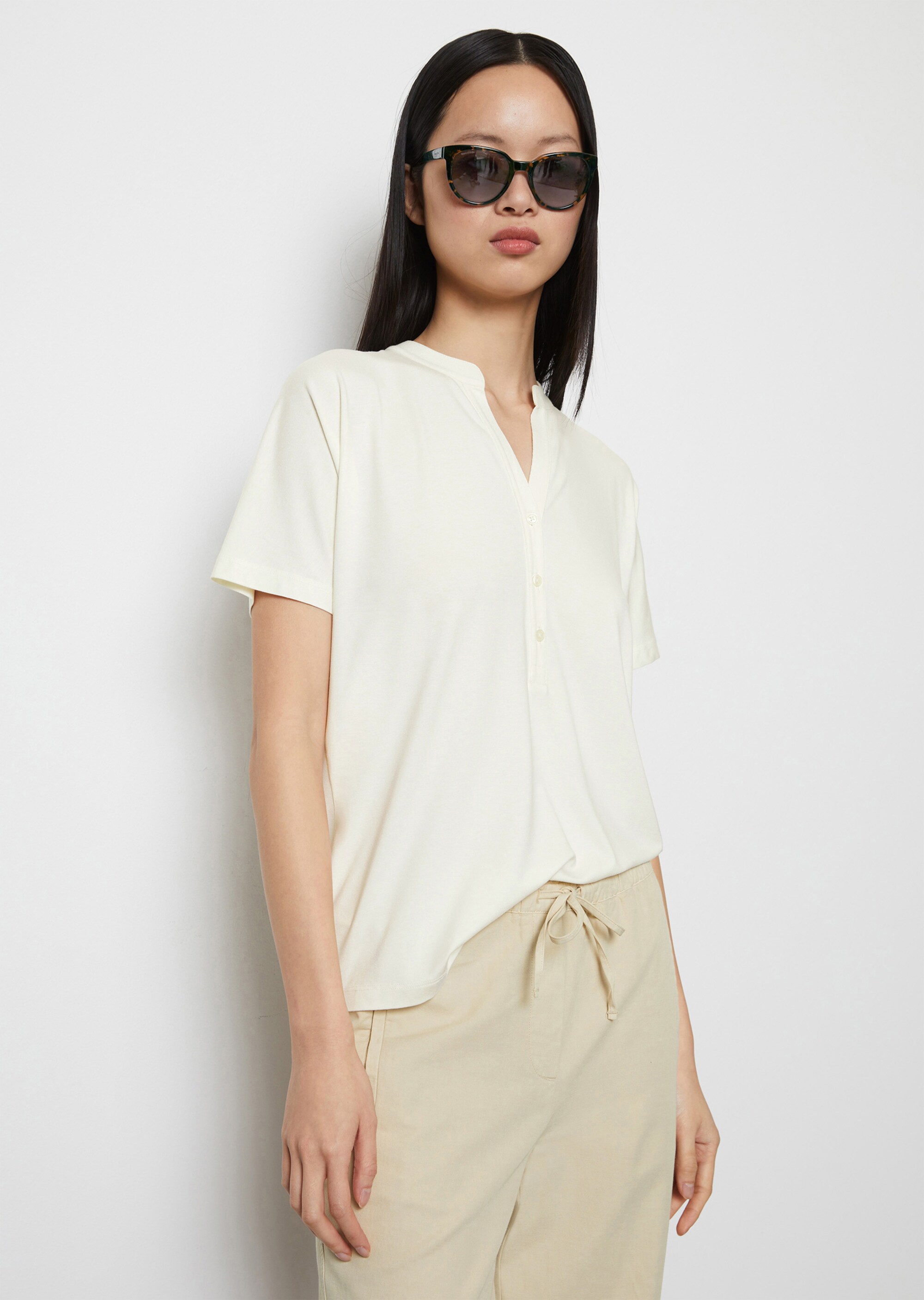 Jerseybluse relaxedaus LENZING™ ECOVERO™