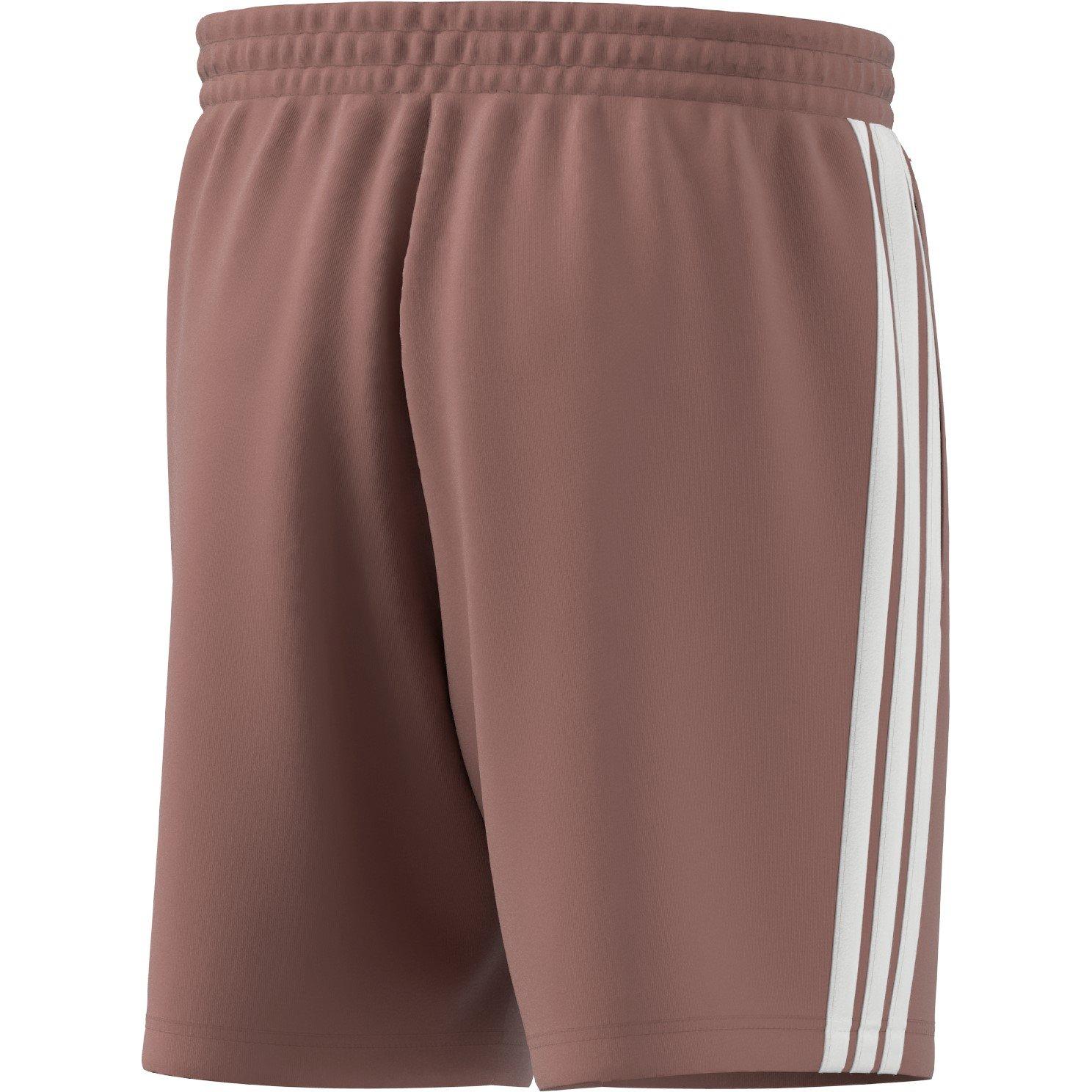 adidas Essentials 3 Stripe Fleece Shorts Mens