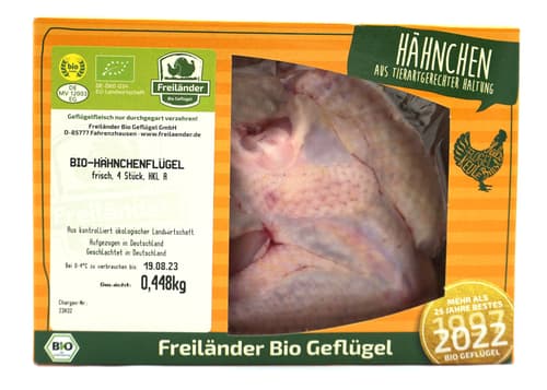 Freiländer BIO Hähnchenflügel