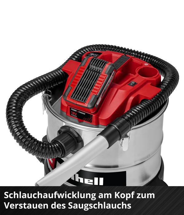 Einhell Akku-Aschesauger TE-AV 18/15 Li C-Solo