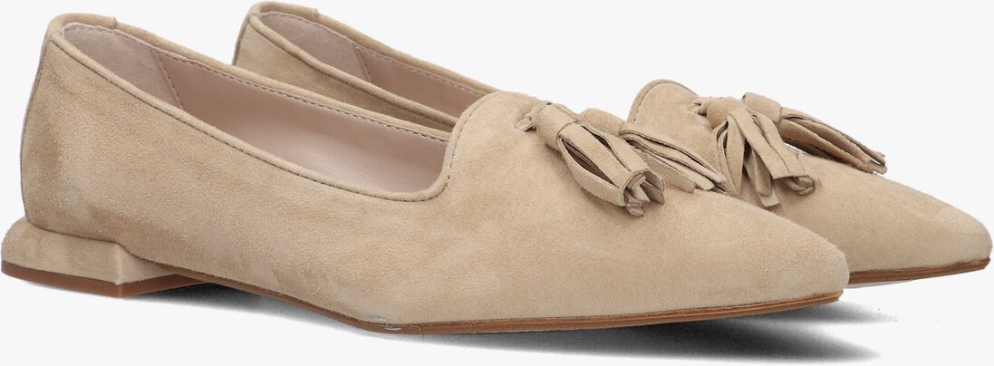 beige stefano lauran loafers pisa