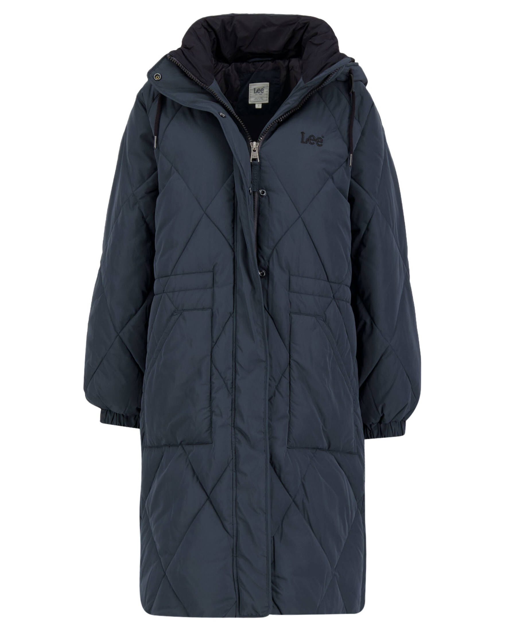 Lee| Damen Steppmantel CHARCOAL