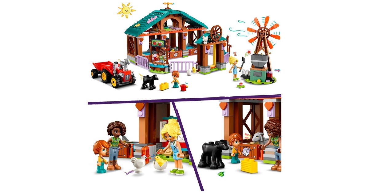 LEGOFriends - Boerderijdierenopvang Constructiespeelgoed  (42617)