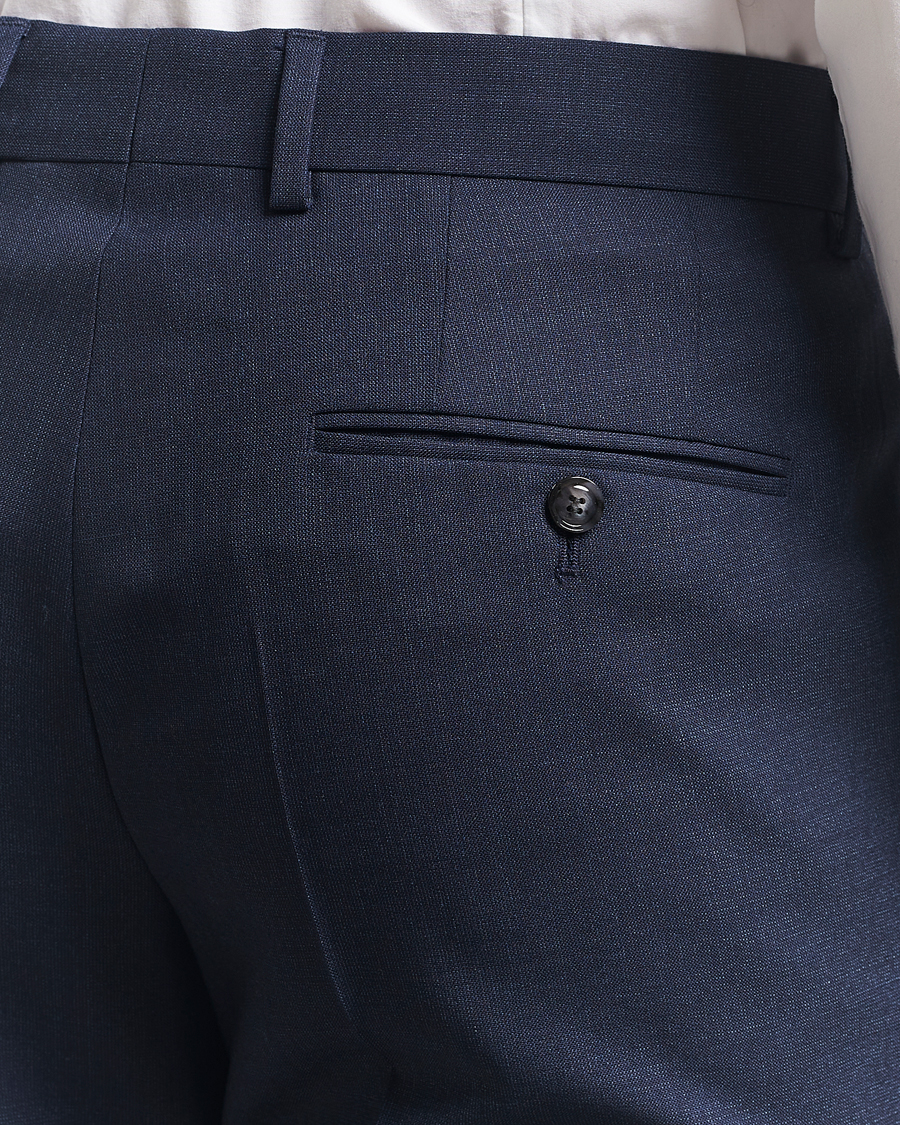 BOSS BLACK Huge Wool Double Breasted Suit Navy